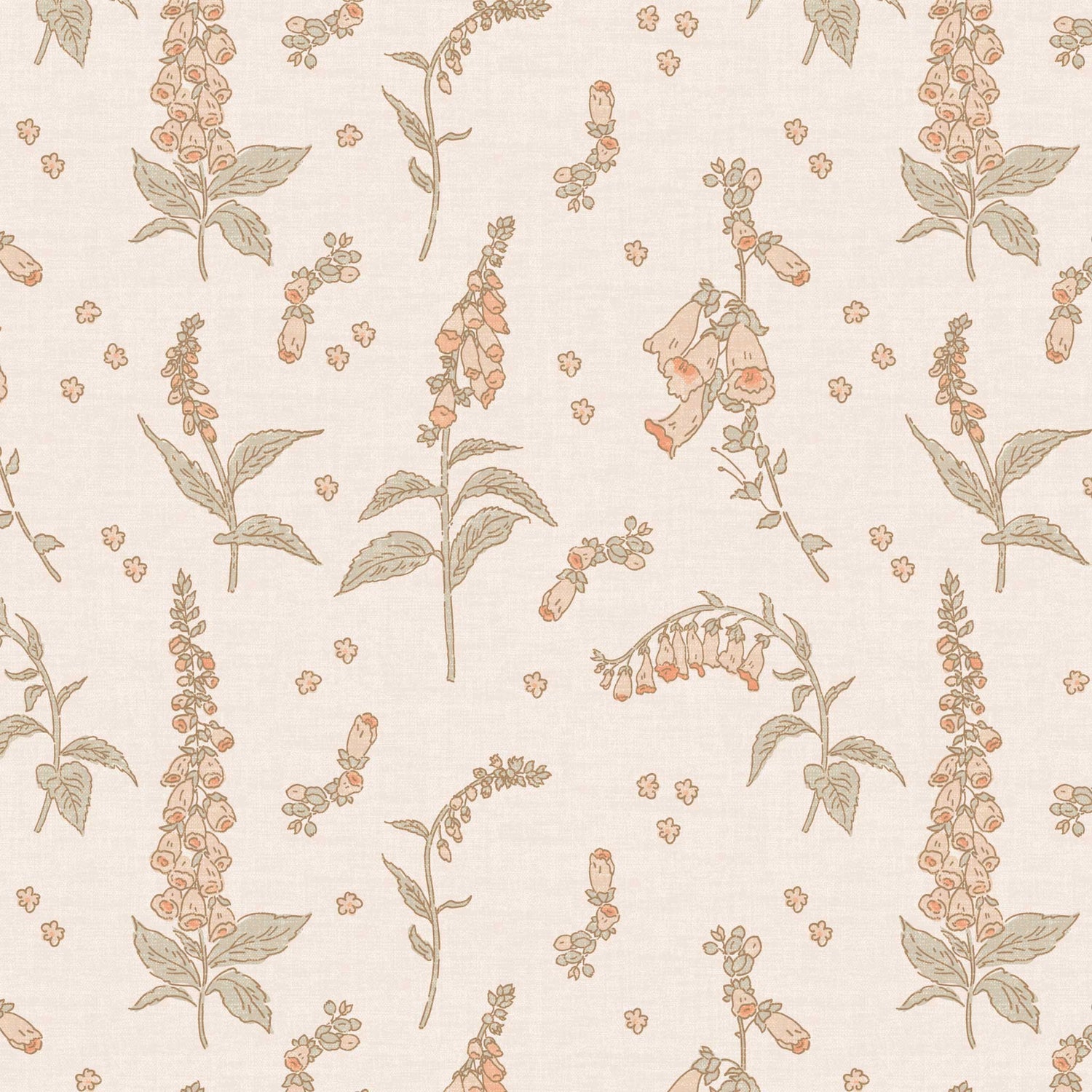 Enliven the spirit of any space with this gorgeous Foxgloves Wallpaper - Pink! Its delicate botanical design will bring a touch of feminine charm & character to your walls. Perfect for a nursery or a delicate space.