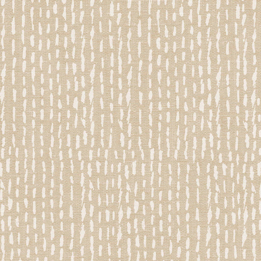 Freehand Dashes Wallpaper - Tan