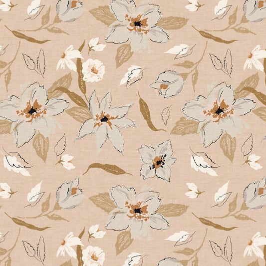 Bring a splash of natural beauty to your walls with this stunning Freehand Florals Wallpaper. Its vibrant coral tones and gorgeously done flowers.