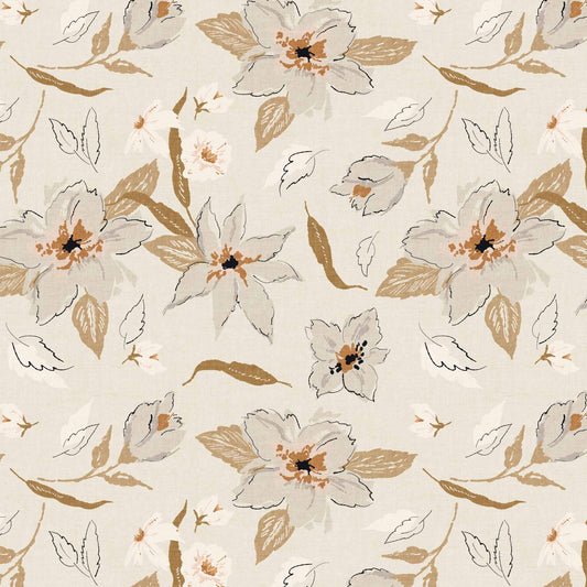 Bring a splash of natural beauty to your walls with this stunning Freehand Florals Wallpaper. Its vibrant cream tones and gorgeously done flowers.