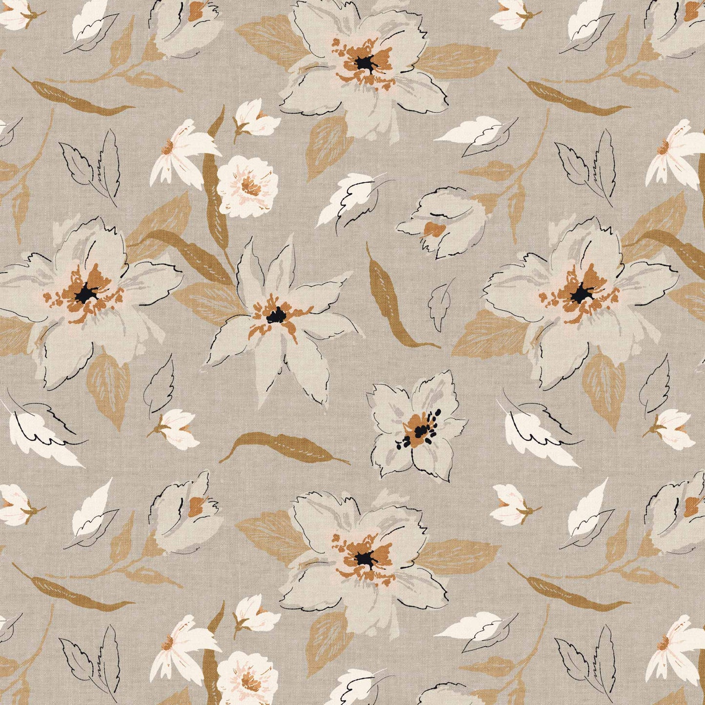 Bring a splash of natural beauty to your walls with this stunning Freehand Florals Wallpaper. Its vibrant dove gray tones and gorgeously done flowers.
