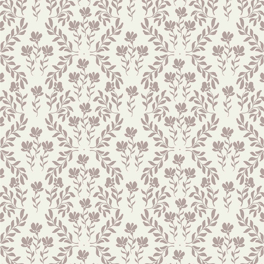 Indulge in the delicate beauty of our Renaissance Revival Wallpaper. Its soft caramel tones and intricate floral design exude elegance and sophistication, adding a touch of luxury to any room.