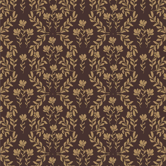 Renaissance Revival Wallpaper - Coffee