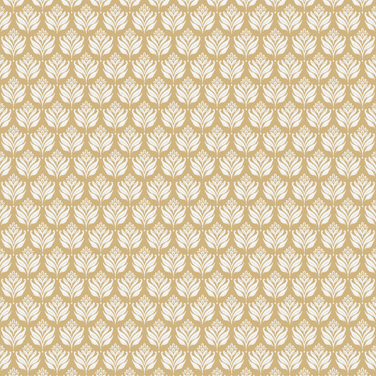 Introducing our Elegant Leaves Wallpaper in Wheat. These subtle leaves add a touch of sophistication to any space. Elevate your room with our premium wallpaper, designed for those with refined taste.
