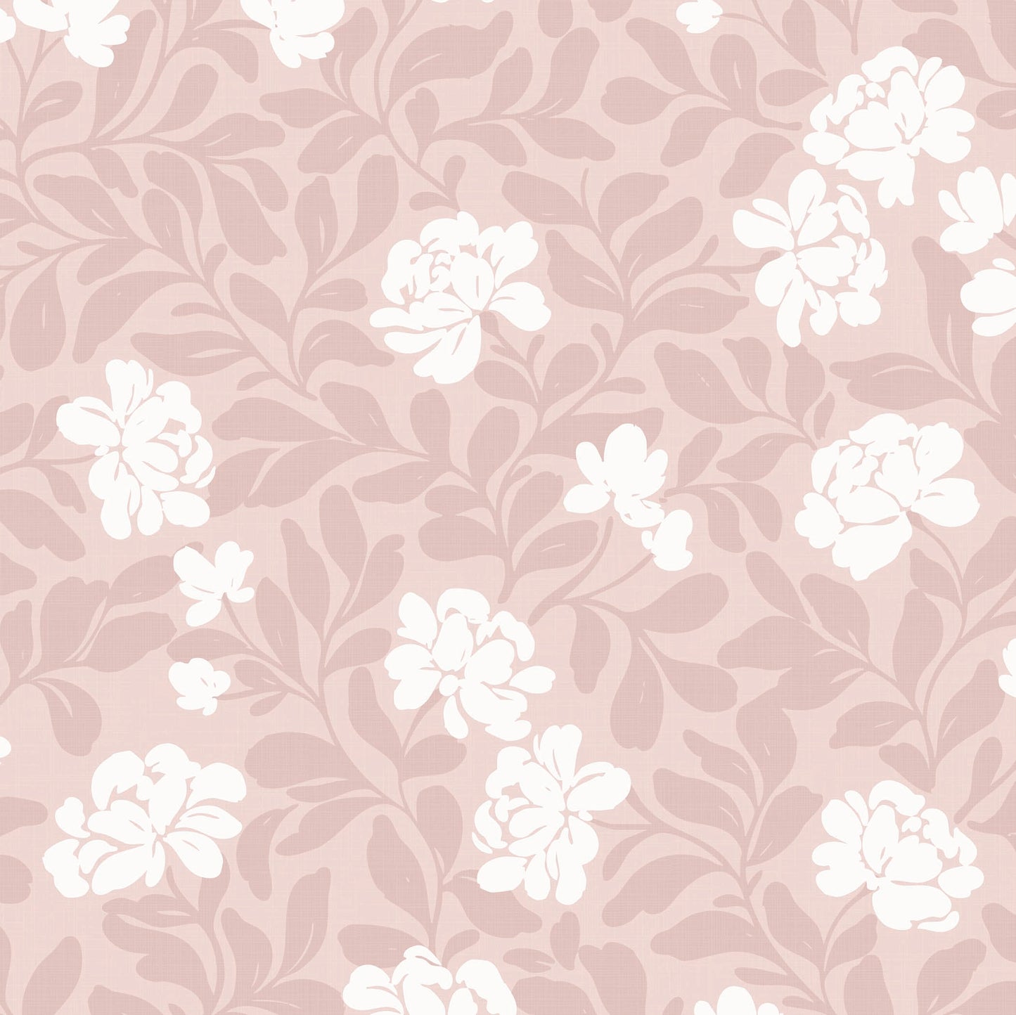 Peony Parade in Blush shown close up.