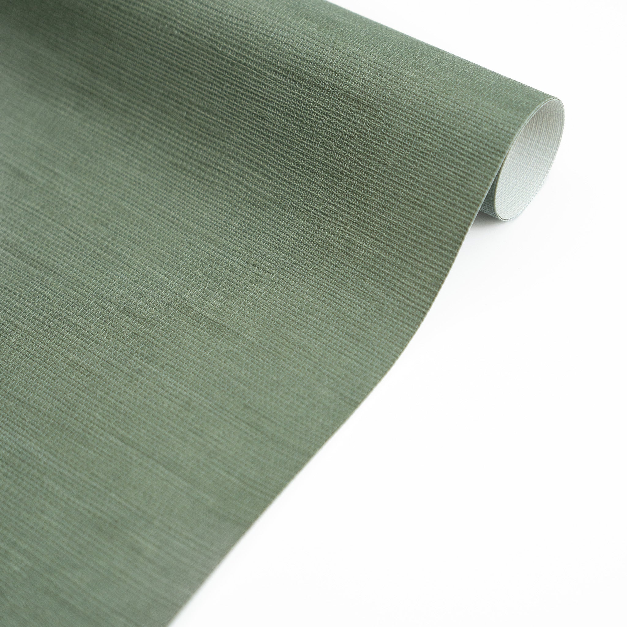 Faux Grasscloth Wallpaper - Green – Ayara Home