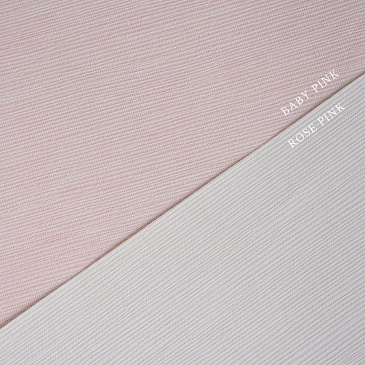 Faux Grasscloth Wallpaper - Pink