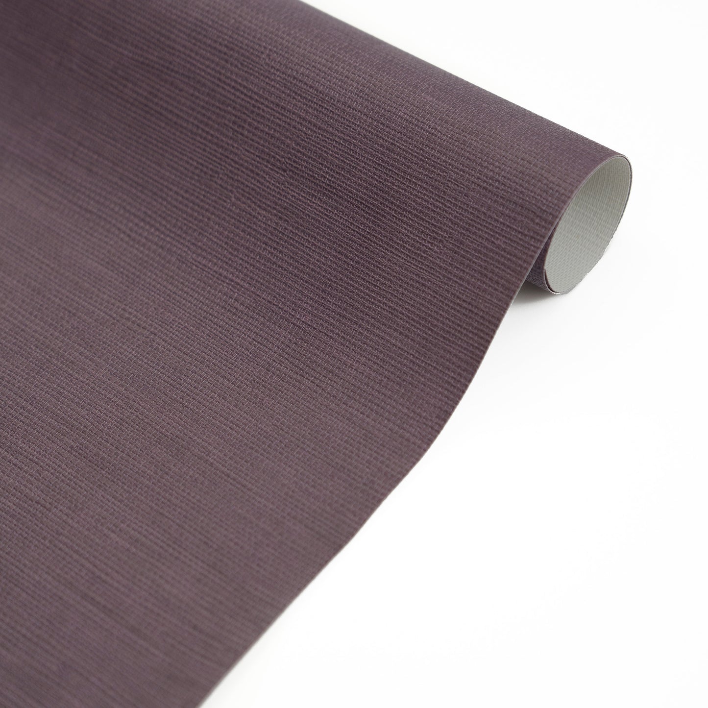 Faux Grasscloth Wallpaper - Purple