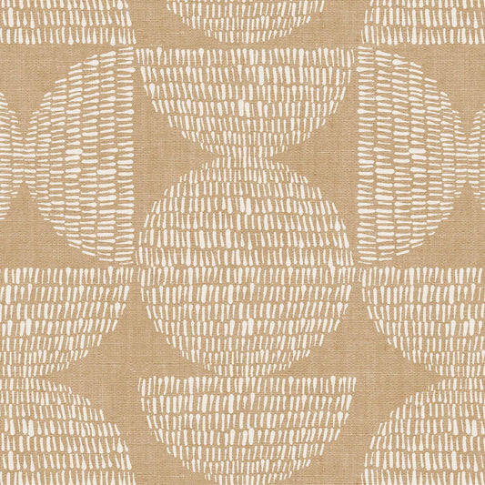 Go crazy with circles! Get yourself these stylish Half Circle Blocks Wallpapers for a unique wall decor solution. With its cream-on-beige design, these geometric wallpapers will easily liven up any room, making it look modern and chic.
