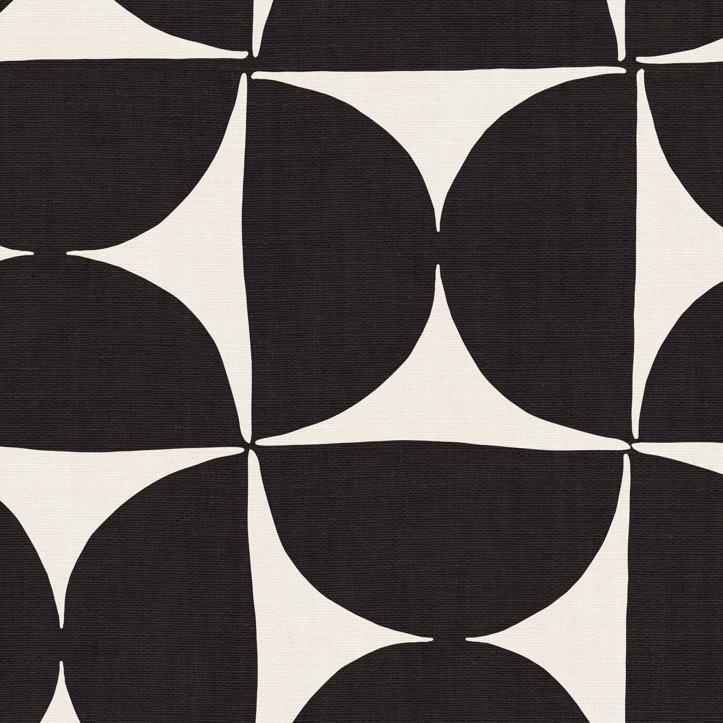 Get yourself these stylish Half Circle Tile Wallpapers for a unique wall decor solution. With its charcoal on cream design, these geometric wallpapers will easily liven up any room, making it look modern and chic.