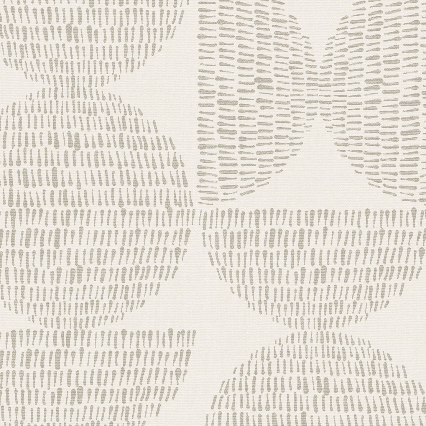 Textured pattern of organic lines in circle and half circle shapes on a light gray background.