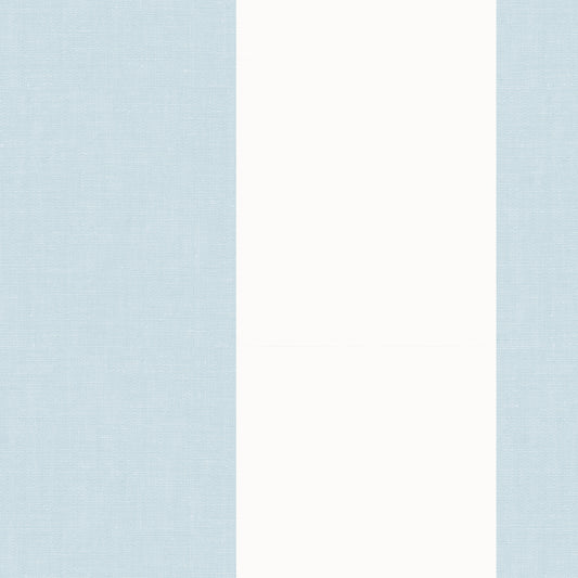Close up Nursery wallpaper featuring Gracie's Stripe Wallpaper- a classic stripe pattern