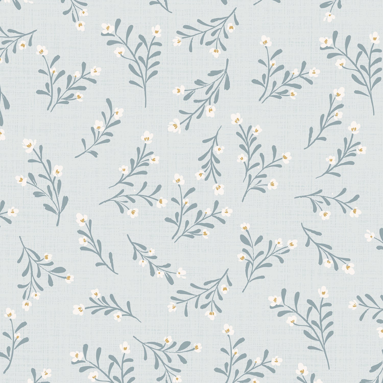 Jasmine Wallpaper in Sky shown close up.