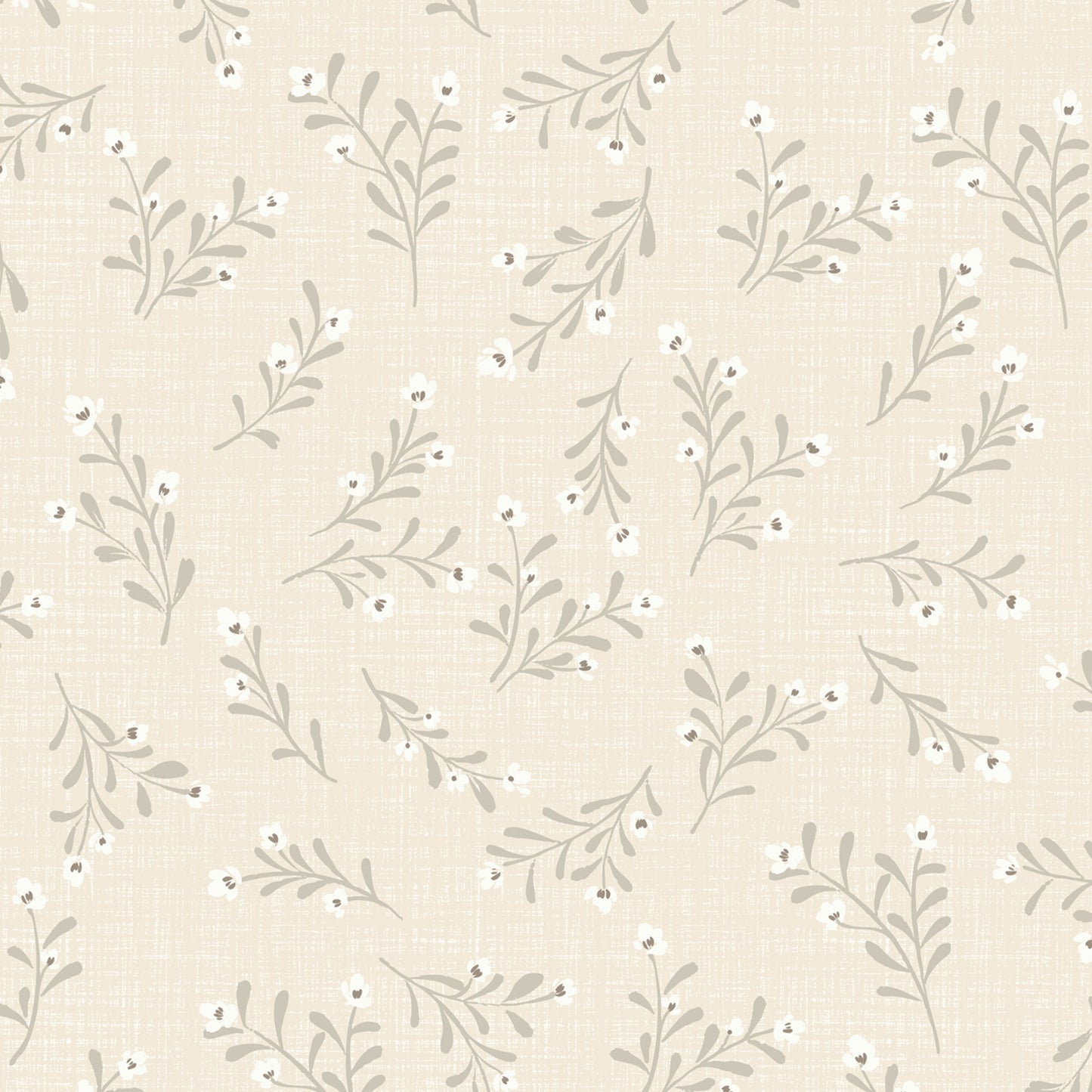 Jasmine Wallpaper in Sun shown close up.