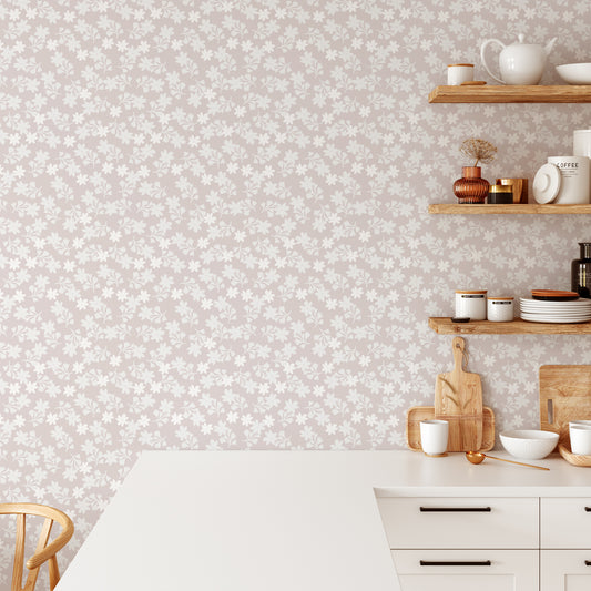 Introducing Liv Wallpaper, the perfect addition to any space. This pretty in pink floral wallpaper brings a touch of elegance and sophistication to your walls. 