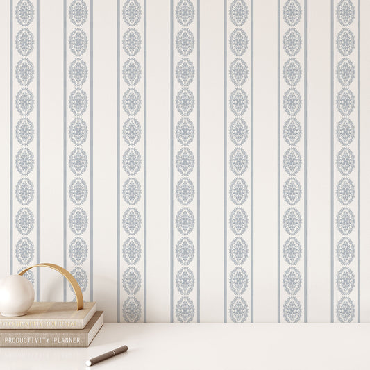 Upgrade your home decor with Milton Wallpaper. Its high-end look and stunning design will elevate any room. Made with top-quality materials, this wallpaper is the perfect choice for adding a touch of elegance to your space. Transform your walls and create a beautiful, sophisticated atmosphere.           View the Elise Gomez x Ayara wallpaper collection here shown in full size image.