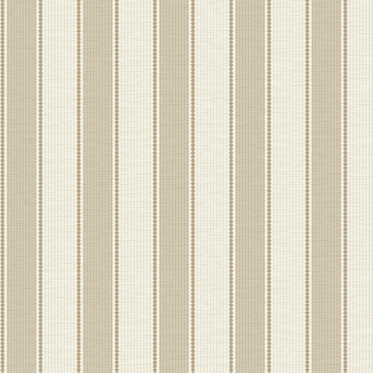 Textured striped pattern in beige and white