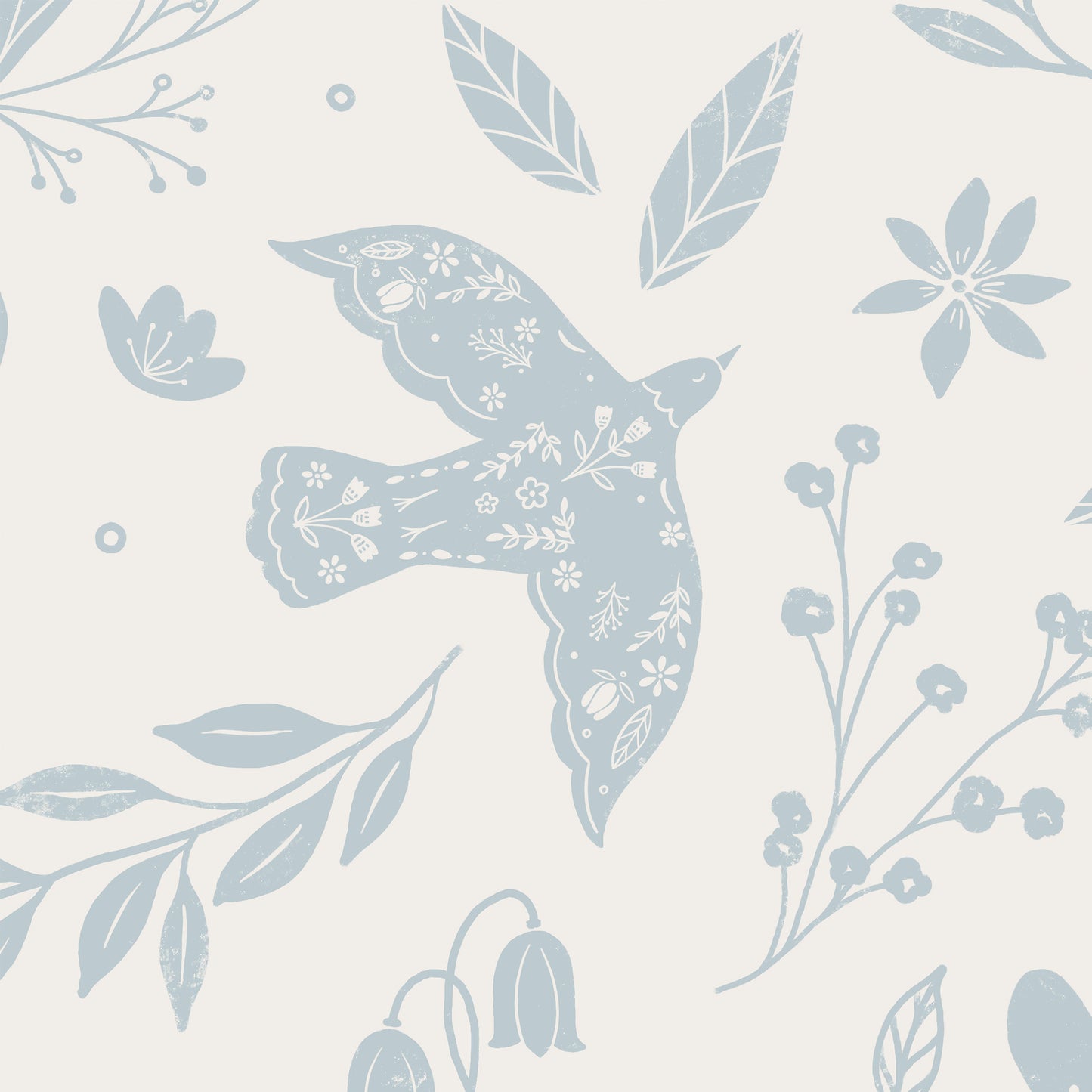 Dove of Peace Wallpaper - Blue