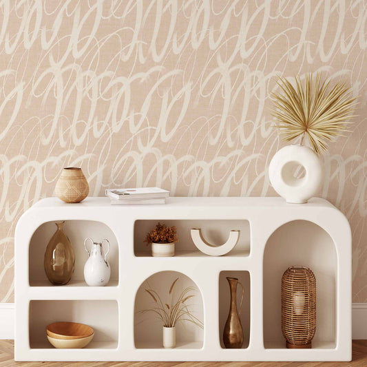 Bring a touch of subtle sophistication to any masculine space with this Mixed Squiggle Wallpaper. Featuring modern elements and geometric shapes, this wallpaper adds an elegant, tasteful ambiance to its surrounds, creating a truly exclusive atmosphere.