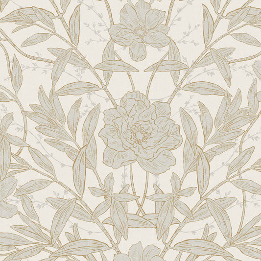 Our luxurious Peony Garden Wallpaper in Cream adds a majestic touch of sophistication to any space. Its distinctive classic peonies are guaranteed to add a sense of elegance to any wall.