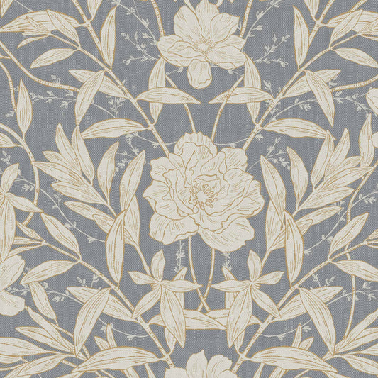 Our luxurious Peony Garden Wallpaper in Denim Blue adds a majestic touch of sophistication to any space. Its distinctive classic peonies are guaranteed to add a sense of elegance to any wall. 