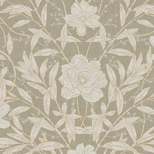 Our luxurious Peony Garden Wallpaper in Sage adds a majestic touch of sophistication to any space. Its distinctive classic peonies are guaranteed to add a sense of elegance to any wall.