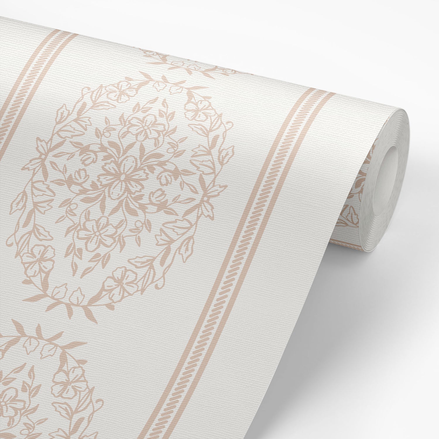 Made with top-quality materials, this wallpaper is the perfect choice for adding a touch of elegance to your space shown on wallpaper roll.
