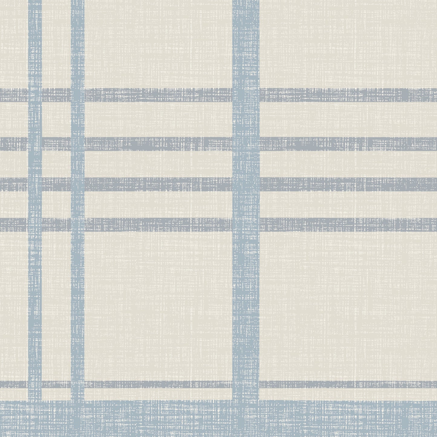 Rustic Reflections Wallpaper in Blue shown close up.