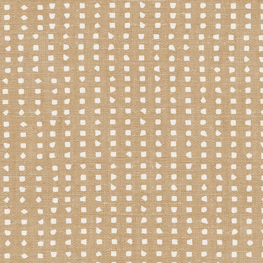 Inspire a creative atmosphere with our Geometric Dots Wallpaper in beige. Its abstract pattern of dots will bring any room to life, allowing you to express sophistication with a unique and artistic approach.