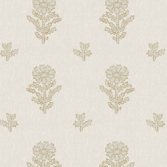 Add a touch of elegance and femininity to any room with our Small Vintage Floral Wallpaper in Bone. Drawing from classic vintage designs, this wallpaper combines delicate florals with soft, subtle tones to create an ambience of comfort and refinement.
