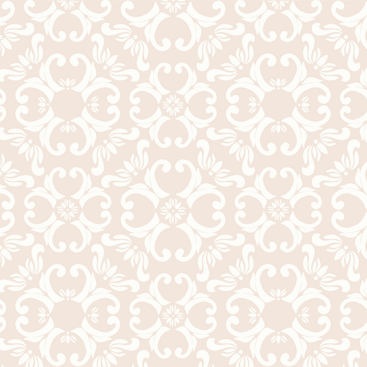 Ayara's peel and stick removable Spanish Tiles Wallpaper in Nude featured close up.