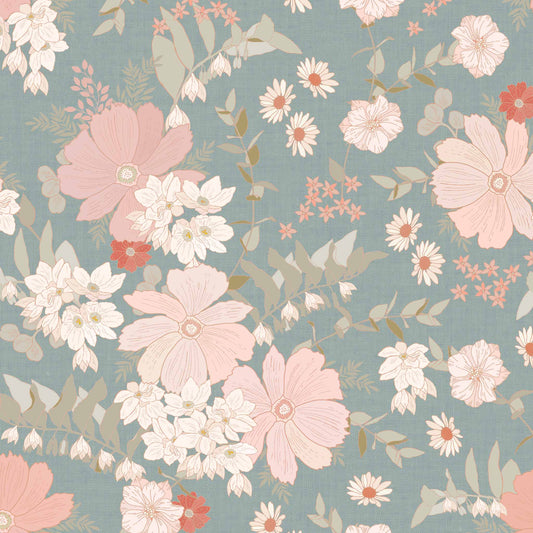 Our Spring Florals Wallpaper is a statement-making solution, featuring elegant flowers to add a touch of springtime beauty to your home.