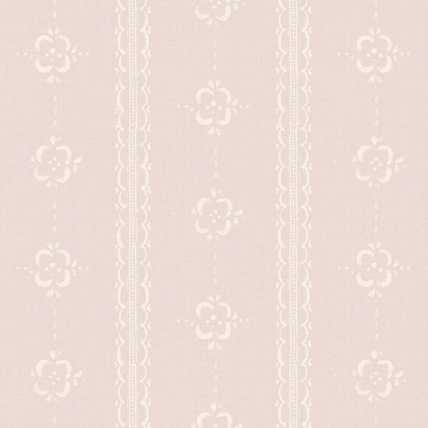 Time Worn Wallpaper in Blush shown close up.
