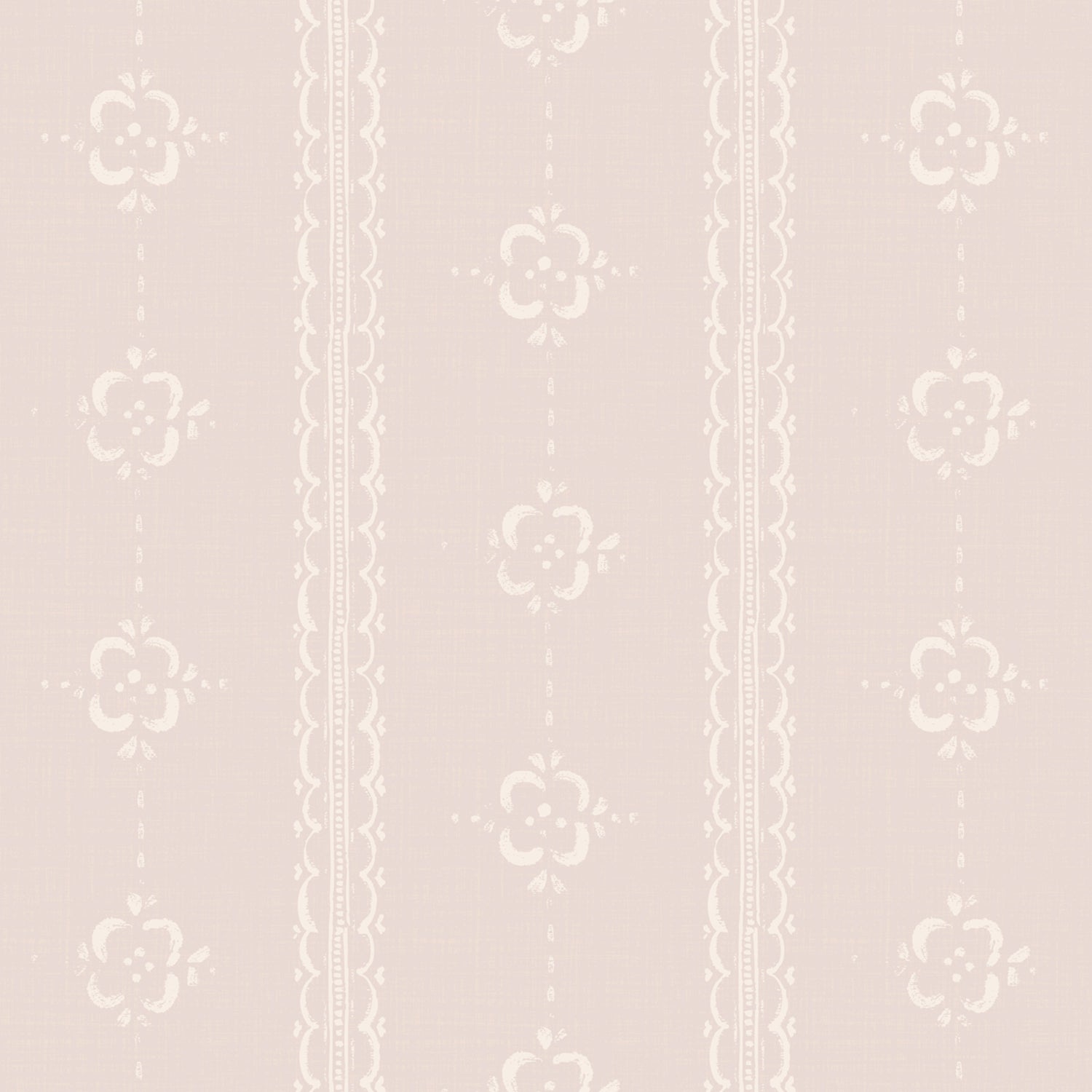 Time Worn Wallpaper in Blush shown close up.