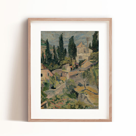 Villa Italia Art Print