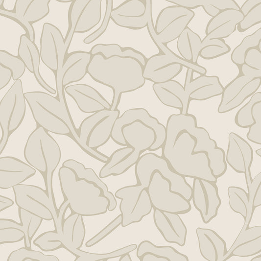 Brookline Wallpaper - Cream