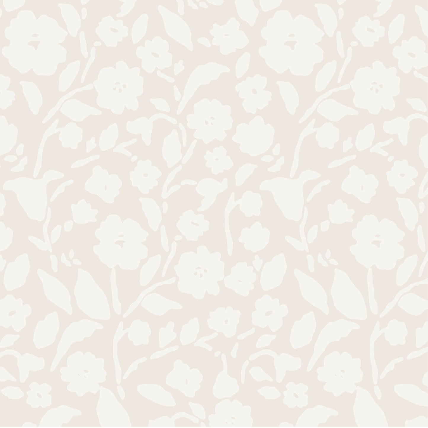Add a touch of femininity to your space with our Lexington Wallpaper in a cream hue shown zoomed in.