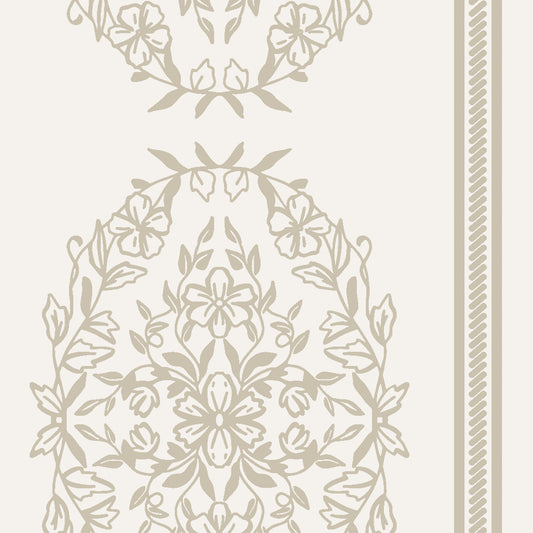 Milton Wallpaper - Taupe