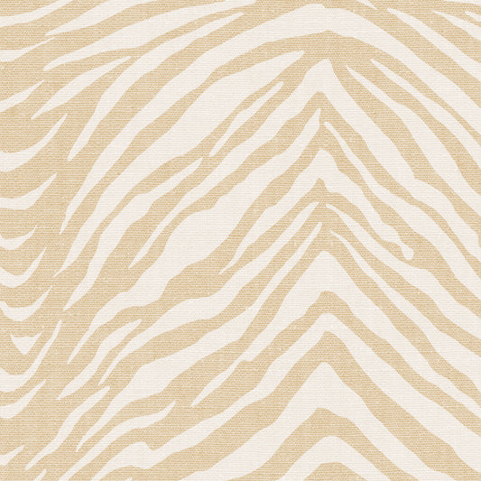 Zebra Wallpaper - Beige