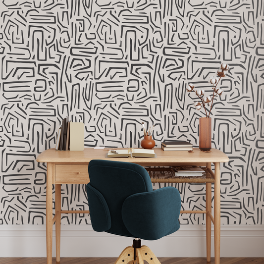 Masculine Wallpaper  Strong Design for Macho Spaces  Milton  King
