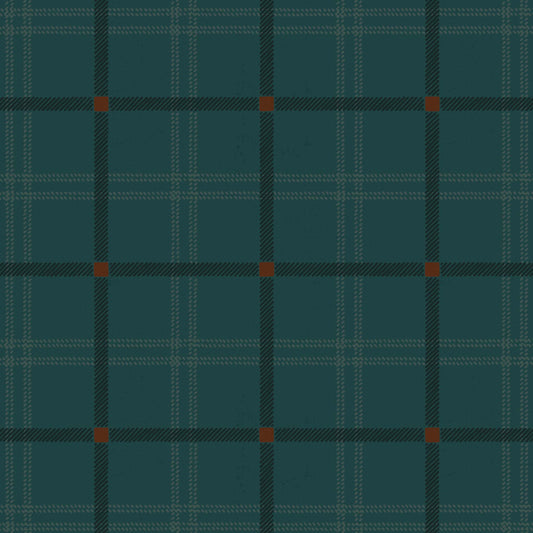 Close up featuring Cayla Naylor Anchorage- Seaworthy Peel and Stick Wallpaper - a plaid pattern