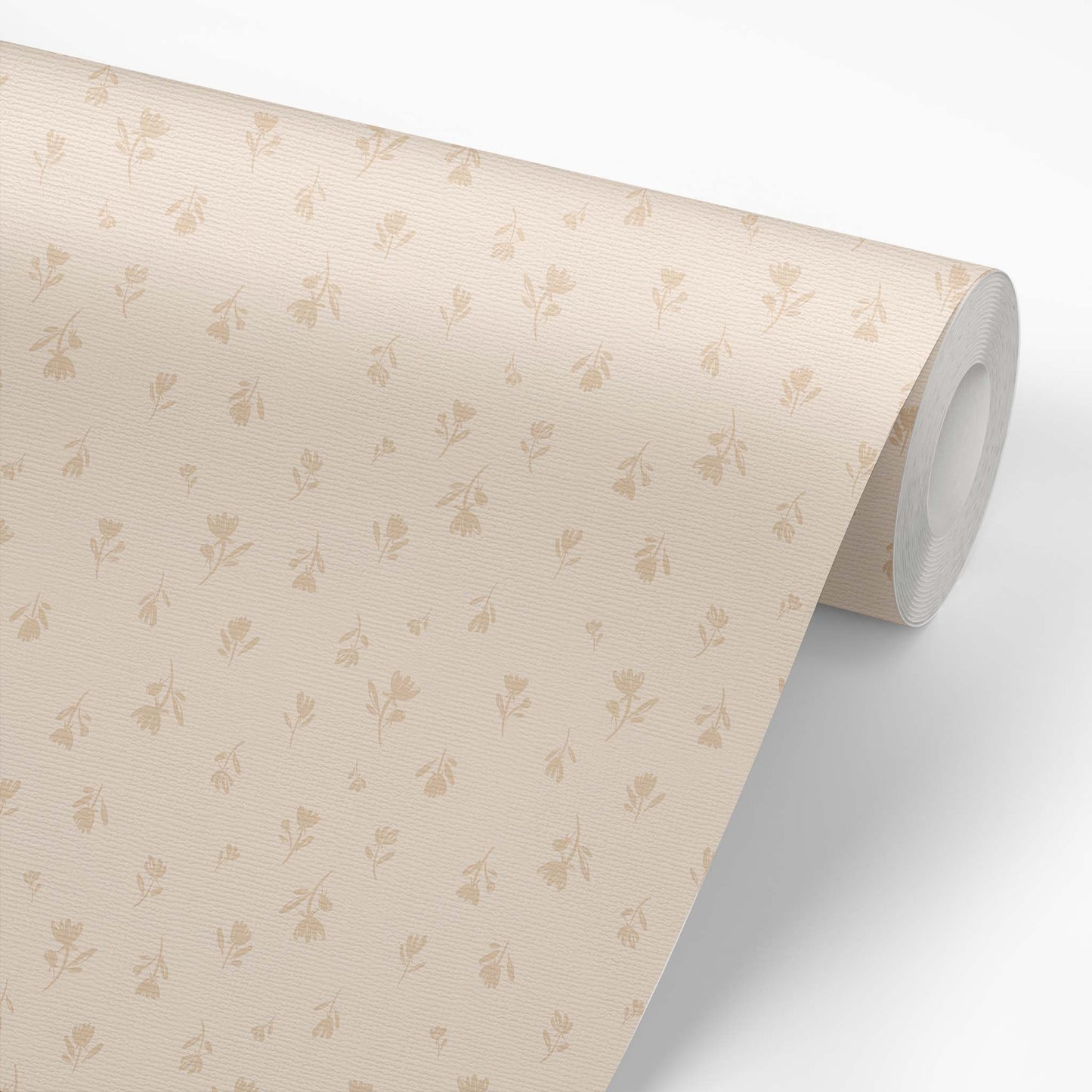 Wallpaper panel featuring Cayla Naylor Annette-Dogwood Peel and Stick Wallpaper - a floral pattern