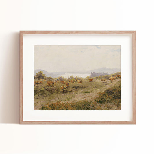 Balmy Pasture Art Print