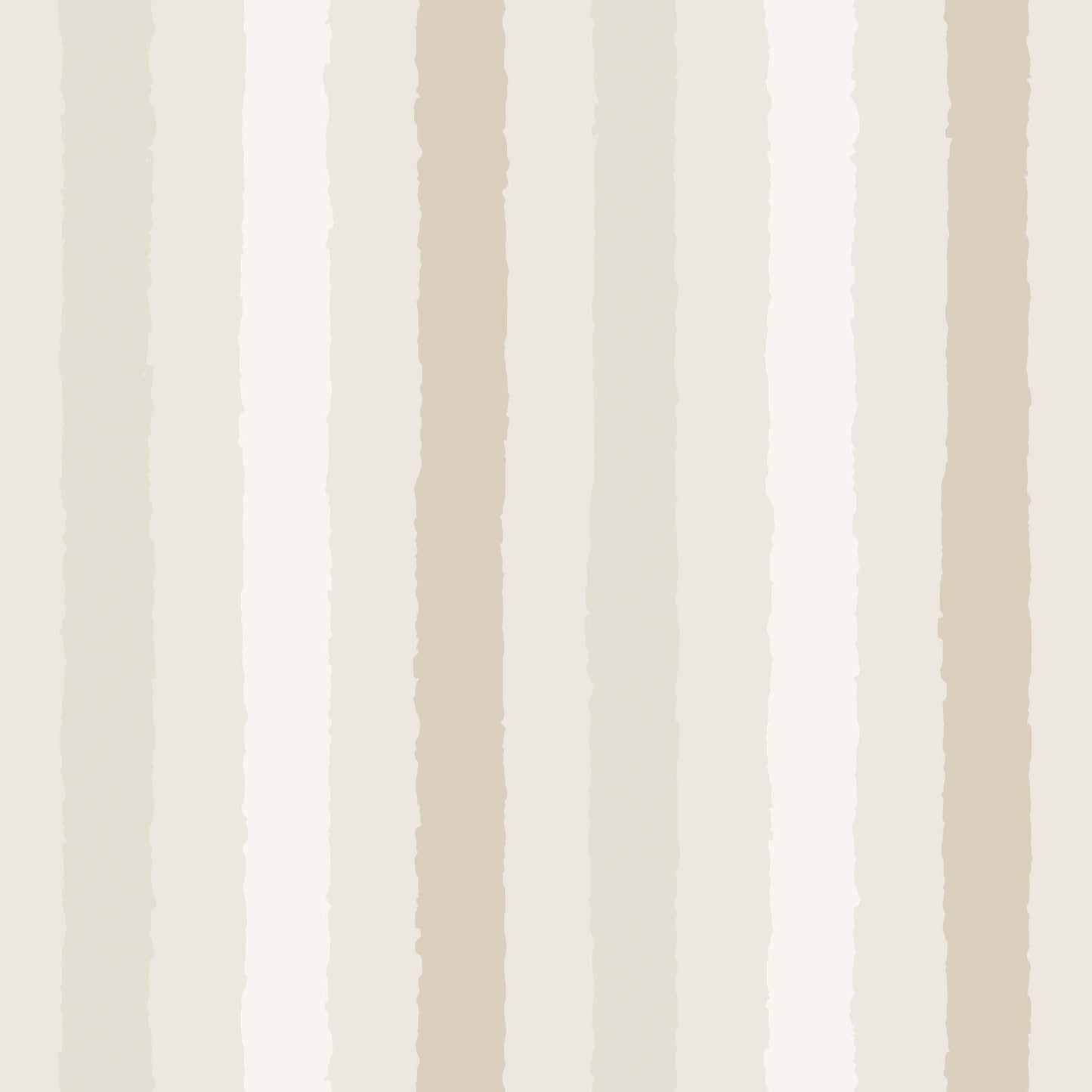 Close up featuring Iris + Sea Bold Stripe- Neutral - a striped pattern