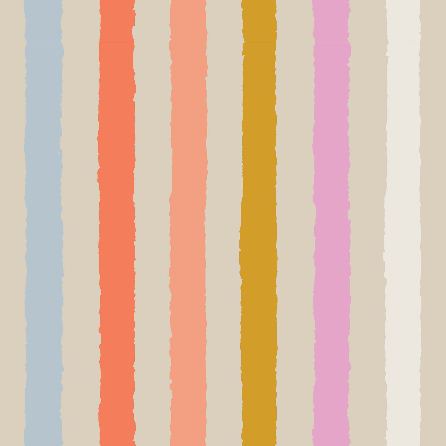 Close up featuring Iris + Sea Bold Stripe- Multi - a striped pattern
