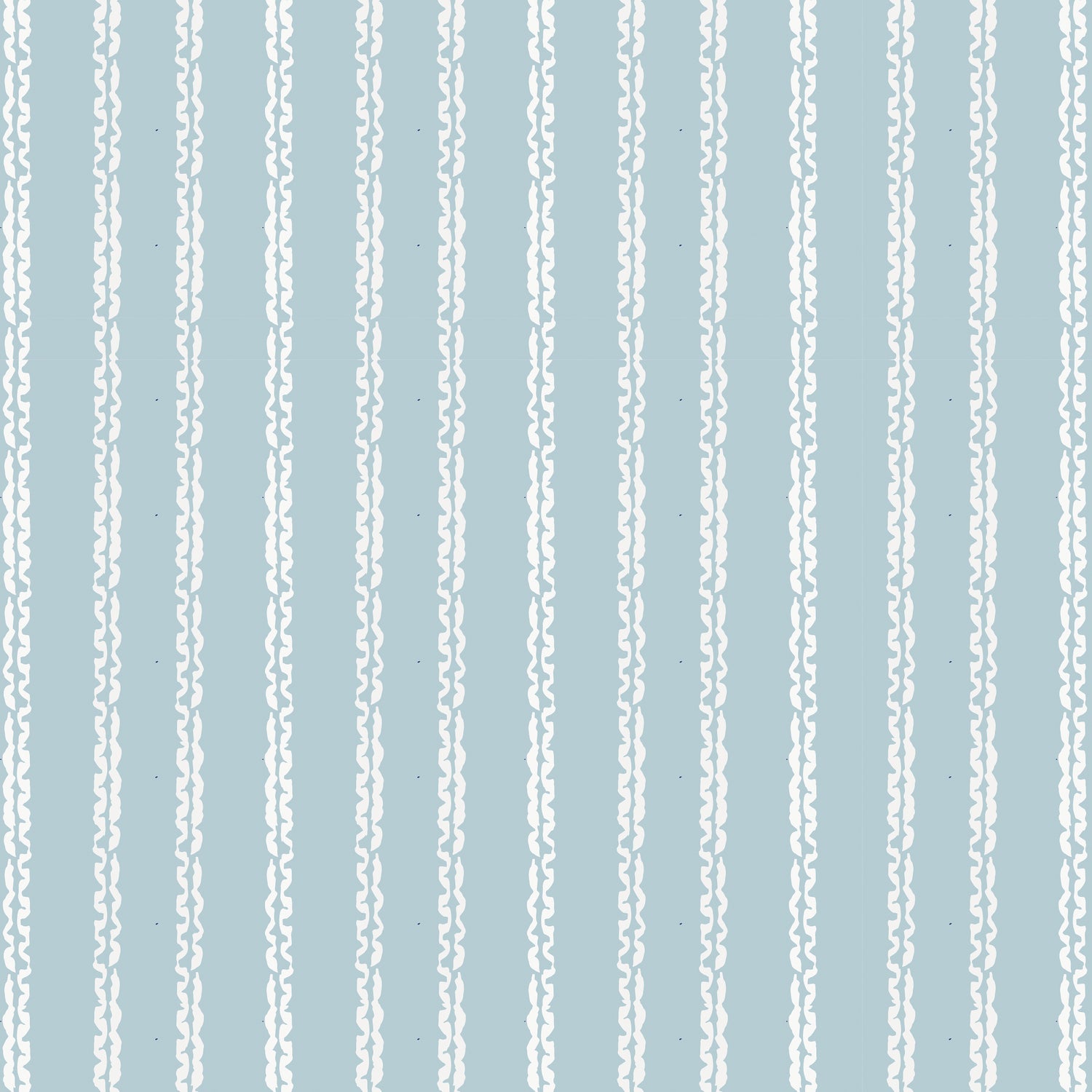 Close up of Clea Lake design by our artist Jackie O'Bosky that incorporates stylish vertical lines on a blue background.