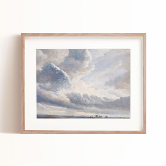 Cloud Study Art Print