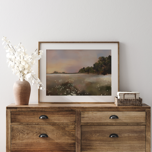 Colorful Meadow Art Print