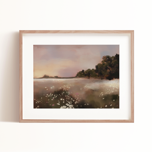 Colorful Meadow Art Print