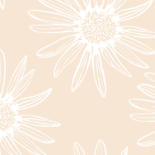 Daisy Wall Wallpaper - Sunshine